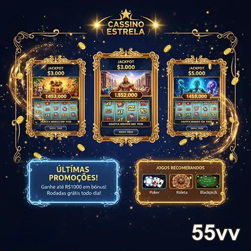 Promoções de cassino no site 55vv com destaque para jogos e ofertas especiais.